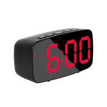 Load image into Gallery viewer, Smart Multi-Function Alarm Clock LED Display Large Font Mirror Alarm Clock Battery Plug-in Dual-Use
