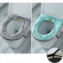 Load image into Gallery viewer, 3pcs Toilet Seat Cover Pads Household   Paste  Cushion
