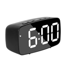 Load image into Gallery viewer, Smart Multi-Function Alarm Clock LED Display Large Font Mirror Alarm Clock Battery Plug-in Dual-Use
