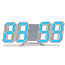 Load image into Gallery viewer, Smart Multi-Function Alarm Clock LED Display 3D Multi-Color Temperature Large Screen Electronic Clock
