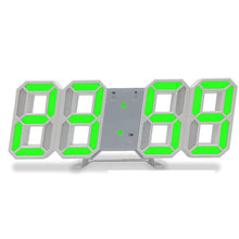 Load image into Gallery viewer, Smart Multi-Function Alarm Clock LED Display 3D Multi-Color Temperature Large Screen Electronic Clock
