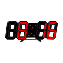 Load image into Gallery viewer, Smart Multi-Function Alarm Clock LED Display 3D Multi-Color Temperature Large Screen Electronic Clock
