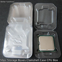 Load image into Gallery viewer, Household Storage Containers  Ic Chipset Protection Storage Boxes Clamshell Cpu Case
