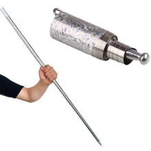 Load image into Gallery viewer, Magic Novelties Appearing Cane Silver Cudgel Metal Magic Tricks For Professional Magician Stage

