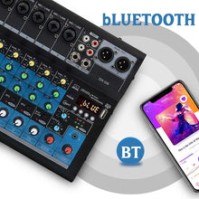 Load image into Gallery viewer, Karaoke Systems 8 Channel Sound Mixer Console 48v Digital Microphone
