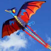 Load image into Gallery viewer, Kites 3d Dragon Kite With 100m Line And Tail For Adult Outdoor Flying
