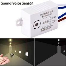 Lade das Bild in den Galerie-Viewer, Light Switches 220v Sound Voice Sensor intelligent Auto On/off Light Switch
