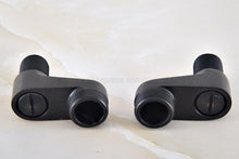 Load image into Gallery viewer, Faucets 2 Pcs Oil Rubbed Claw Foot Bathtub Faucet Adjustable Swing Arms
