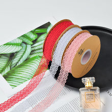 Lade das Bild in den Galerie-Viewer, 14 Colors Christmas Packing Materials 3cm * 45M Flower Cake DIY Headdress Lace Ribbon
