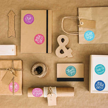 Load image into Gallery viewer, 2x500pcs Christmas Xmas Pink Blue Small Floral Ring Thank You Envelope Gift Sticker Label tape
