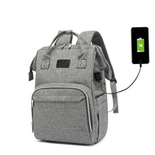Lade das Bild in den Galerie-Viewer, Backpack Multifunctional Large Capacity  Baby Diaper Bag Oxford Cloth Mother Bag

