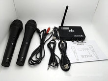 Load image into Gallery viewer, Karaoke Systems Handheld Wireless Karaoke Microphone Player Home Echo Mixer System
