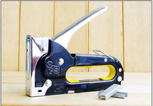 Load image into Gallery viewer, Industrial Staples Staple Nail Tacker Hand Stapler Gun Set
