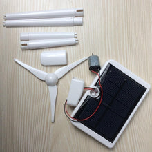 Load image into Gallery viewer, Generators Diy Mini Wind Turbine solar Generator Model assembly Kit
