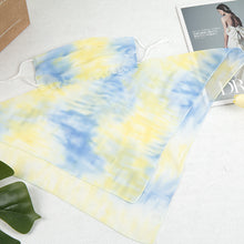 Load image into Gallery viewer, 2PCs Chiffon Shawl Ear-Hanging Sunscreen Veil Summer Face Mask for Outdoor Cycling
