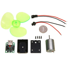 Lade das Bild in den Galerie-Viewer, Generators 1 Set Electrical Mini Wind Generator Alternator Portable Kit
