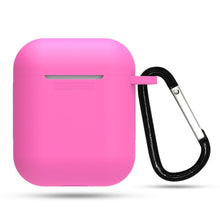 Load image into Gallery viewer, Headphone Cushions Tips Silicone Protective Case With Hanging Buckle For Bluetooth Wireless Iphone
