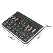 Load image into Gallery viewer, Karaoke Systems 4 Modes Studio Mixer Microphone Webcast Entertainment Streamer Live Sound Card
