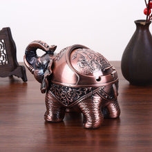 Load image into Gallery viewer, Ashtray Tea Table Craft Decoration Windproof Cover  Elephant Ashtray
