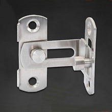 Lade das Bild in den Galerie-Viewer, Locks Latches 3/4 Inch 90 Degree Right Angle Door Latch Hasp Bending Latch Barrel Bolt With
