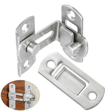 Lade das Bild in den Galerie-Viewer, Locks Latches 3/4 Inch 90 Degree Right Angle Door Latch Hasp Bending Latch Barrel Bolt With
