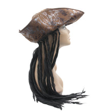 Lade das Bild in den Galerie-Viewer, Halloween Xmas Christmas Gifts Decoration Headwear Captain Pirate Hat Wig Adult
