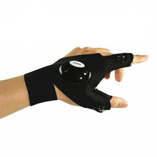 Load image into Gallery viewer, Gloves Mittens Outdoor Fishing Led Flashlight Torch Survival Camping Hiking Cycling Tool
