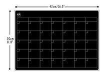 Lade das Bild in den Galerie-Viewer, Dry-Erase Boards Magnetic Calendar Monthly Whiteboard Refrigerator Magnetic Chalkboard
