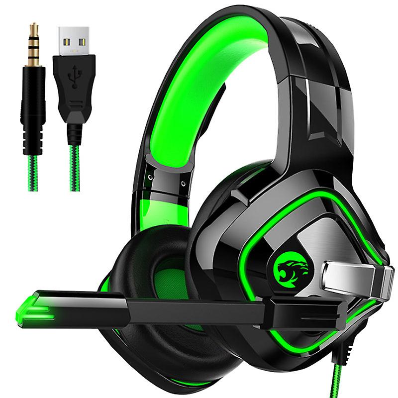 balckgreen 3.5mm Gaming Headset Headphone For Nintendo Switch Laptop PS4 AZ21070