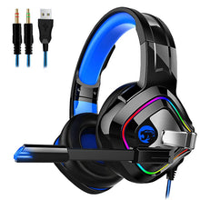 Lade das Bild in den Galerie-Viewer, bluergb 3.5mm Gaming Headset Headphone For Nintendo Switch Laptop PS4 AZ21072
