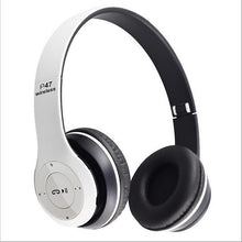 Load image into Gallery viewer, WHITE Wireless Headphones Bluetooth Headset Noise Cancelling Earphones AZ14285
