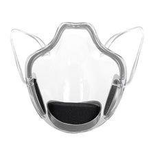 Load image into Gallery viewer, 3pcs gray Durable Face Shield Reusable Transparent Mask Lip Reading AZ10270
