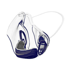 Lade das Bild in den Galerie-Viewer, 1pcs purple Durable Face Shield Reusable Transparent Mask Lip Reading AZ10290
