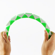 Lade das Bild in den Galerie-Viewer, 24 Parts Snake Design Twisted Cube deformation Ruler, Kids puzzle Educational toy AZ16583
