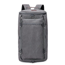 Lade das Bild in den Galerie-Viewer, Backpack Men Outdoor travel Trend Canvas School shoulder bag
