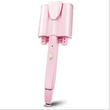 Load image into Gallery viewer, 26mm without LCD Hair Ceramic Curling Three Tube Iron Deep Wave Water Ripple Egg Roll Stick AZ11327
