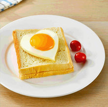 Lade das Bild in den Galerie-Viewer, 2Pcs Love heart Stainless Steel Fried Egg, Pancake Shaper - Mold Kitchen Cooking Tool AZ12882
