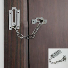 Load image into Gallery viewer, Locks Latches Sliding Door Lock Chain Easy Quick Install Provide Extra Safety Protection
