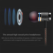 Load image into Gallery viewer, Headphones Headsets Metal Heavy Bass Sound Quality For Music Earphone Headset
