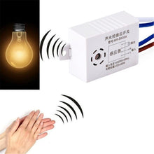 Lade das Bild in den Galerie-Viewer, Light Switches 220v Sound Voice Sensor intelligent Auto On/off Light Switch
