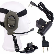 Load image into Gallery viewer, Headphones Headsets Tactical Bowman Elite Ii Headset With 2 Pin Ptt Cable Plug
