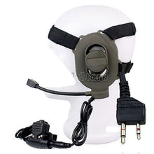 Load image into Gallery viewer, Headphones Headsets Tactical Bowman Elite Ii Headset With 2 Pin Ptt Cable Plug
