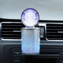 Lade das Bild in den Galerie-Viewer, Ashtray Colorful  LED Luminous Car Air Conditioner Air Outlet  Car Ashtray
