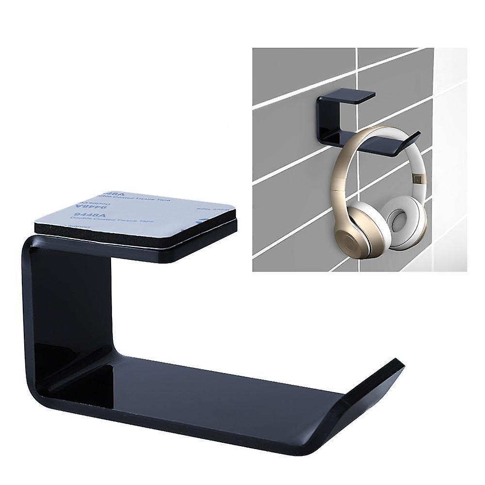 Headphone Cushions Tips Wall Mounted Space Saving Acrylic headset Holder Hanger/stand