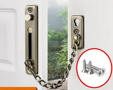 Load image into Gallery viewer, Locks Latches 304 Stainless Steel Anti Theft Door Chain Buckle Latch With Nail Free Glue
