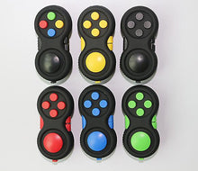 Load image into Gallery viewer, 2Pcs red Hand Pad Stress Relief Puzzle Decompression toy game handle decompression handle AZ12262
