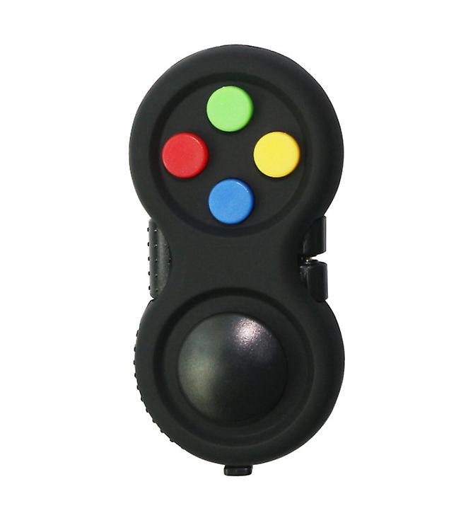 2Pcs colorful Hand Pad Stress Relief Puzzle Decompression toy game handle decompression handle AZ12260