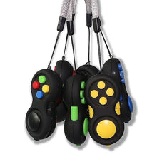 Load image into Gallery viewer, 2Pcs colorful Hand Pad Stress Relief Puzzle Decompression toy game handle decompression handle AZ12260
