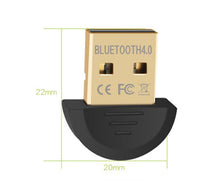 Lade das Bild in den Galerie-Viewer, 2Pcs Mini Bluetooth 4.0 Dongle,Bluetooth audio receiver usb bluetooth adapter AZ13460
