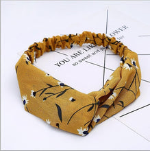 Load image into Gallery viewer, Headbands Vintage Cross Knot Elastic Hair Bands

